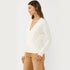 Women's Solid Knit Wrap Cardigan